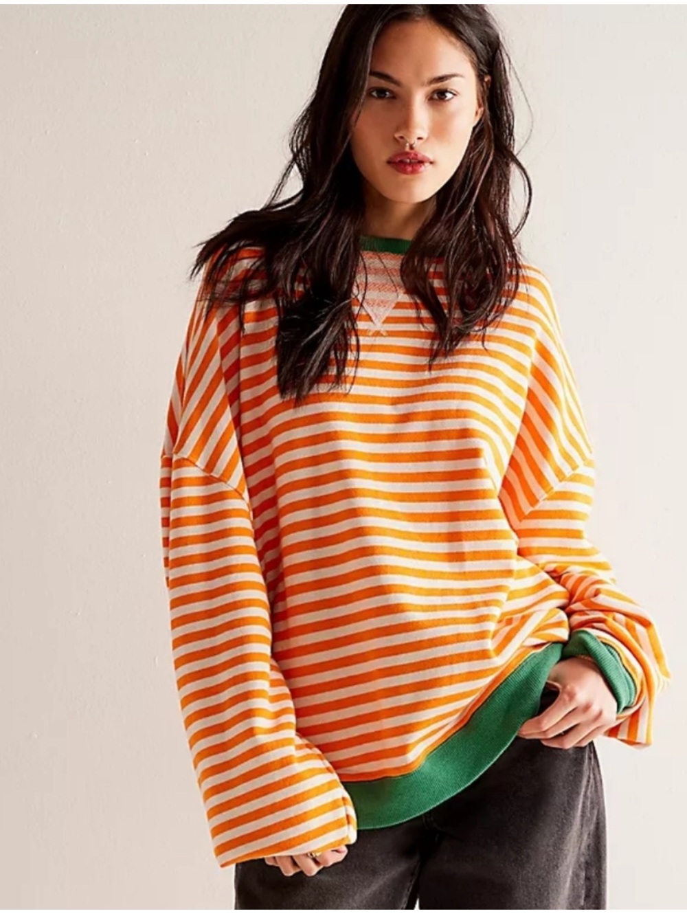 We The Free Classic Striped Crewneck. Size Small!!!